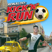 Bieg z piłką Ronaldo