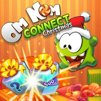 Gra Om Nom Connect Christmas