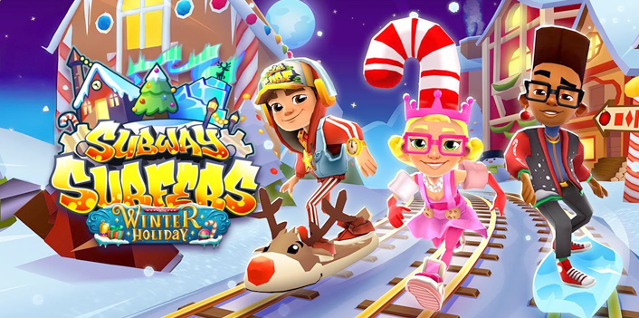 Gra Subway Surfers: Winter Holiday