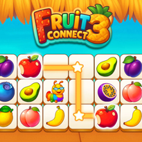 Gra Fruit Connect 3