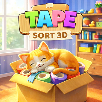Gra Tape Sort 3D
