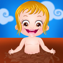 Mała Hazel: Kąpiel Spa