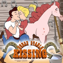 Gra Horse Stable Kissing