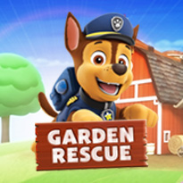 Gra Psi Patrol ratuje ogród