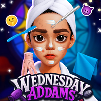 Gra Wednesday Addams Beauty Salon