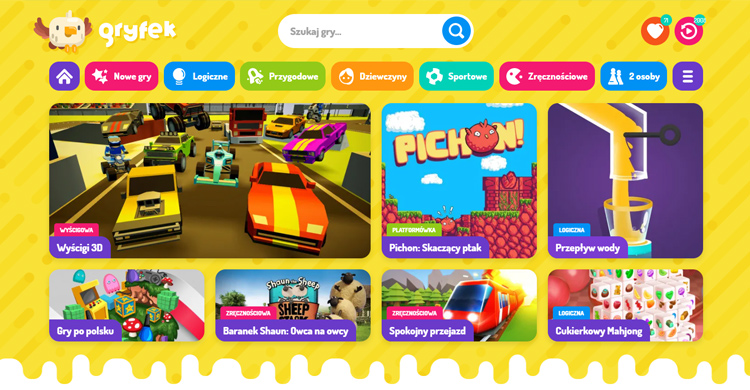 Ulubione Gry Graj Online Na Gryfek pl